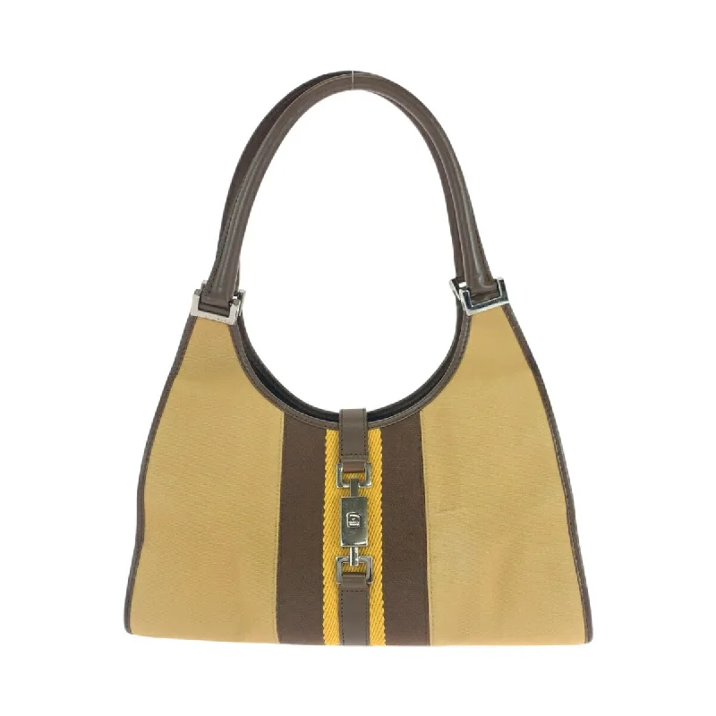 Cyber Monday Discounts On Bags Gucci Jackie GG Canvas Shoulder Bag
