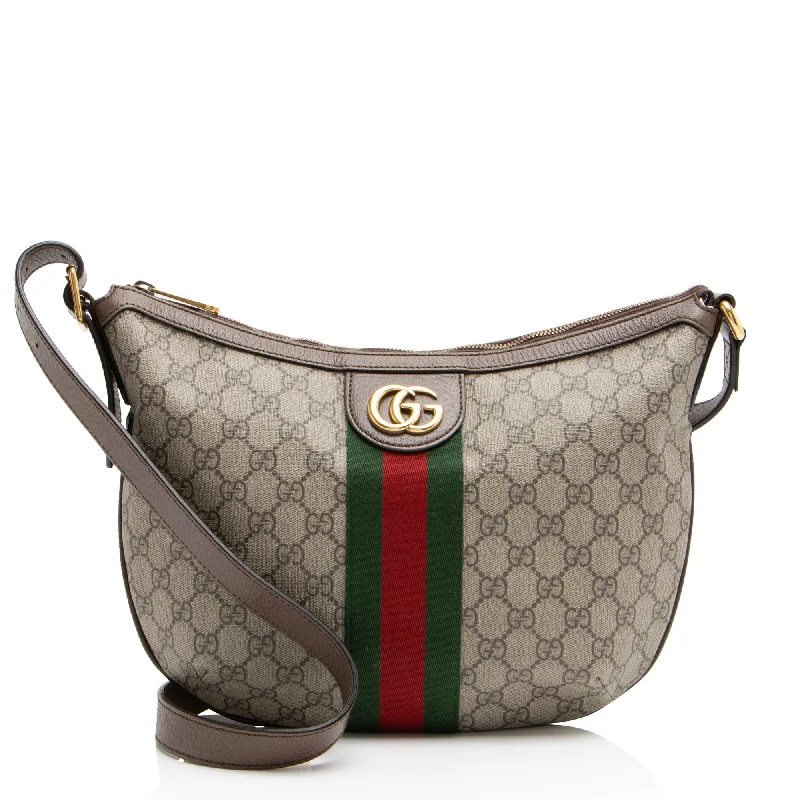 Luxury Bags Gucci GG Supreme Ophidia Small Shoulder Bag (SHF-oHoUIu)