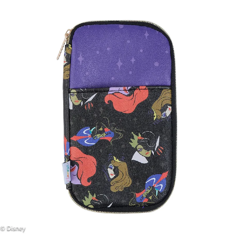 Seasonal Sale Bags Disney Good vs. Evil - Banded Accessory Zip Pouch