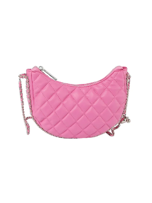 Effortless Style, Endless Impact Chain detail hobo crossbody bag