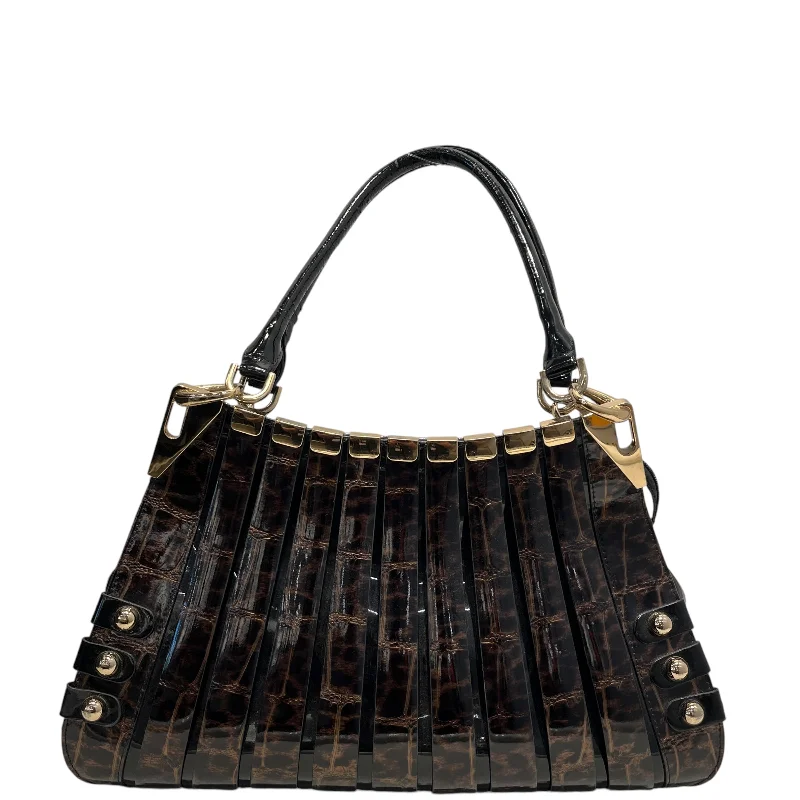 Casual Chic Bravo beverly hills/Hand Bag/Animal Pattern/Leather/MLT/