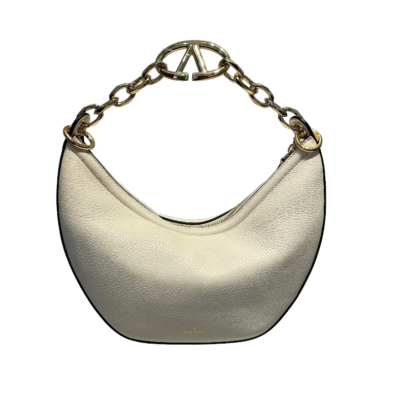 Polished Style Deals VALENTINO GARAVANI/Hand Bag/Leather/WHT/