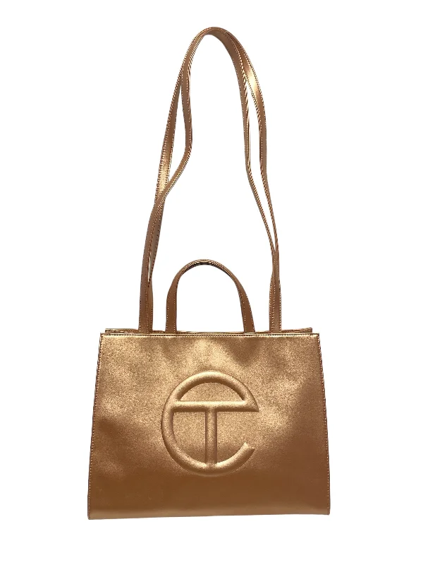 Trendy Festival Bags With Limited-Time Offers Telfar/Bag/M/Leather/PNK/COPPER