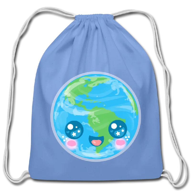 Flash Sale Fever Kawaii Earth Cotton Drawstring Bag