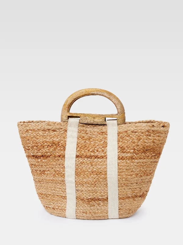 Seasonal Style Discounts Raffia Basket Bag