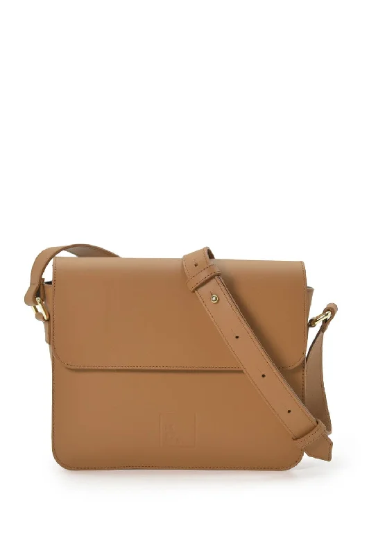 Caramel Square shoulder bag