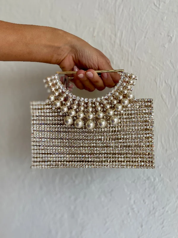 Rhea Crystal Clutch