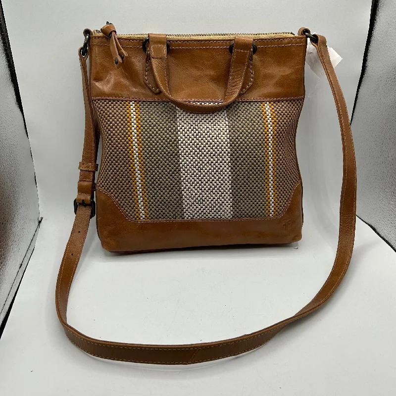 Crossbody Leather By Frye, Size: Small