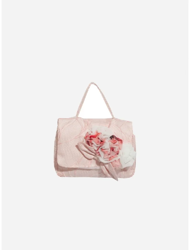 Jacquard Pink Bag