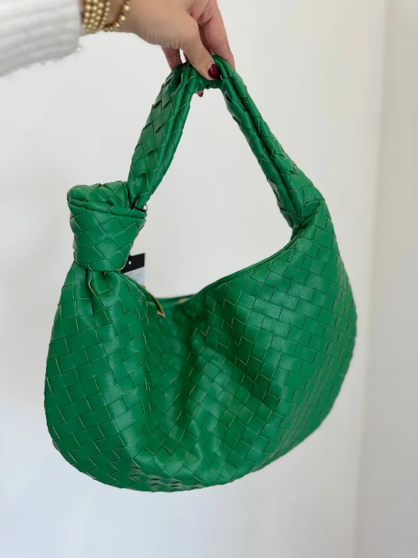 Large Woven Knot Bag