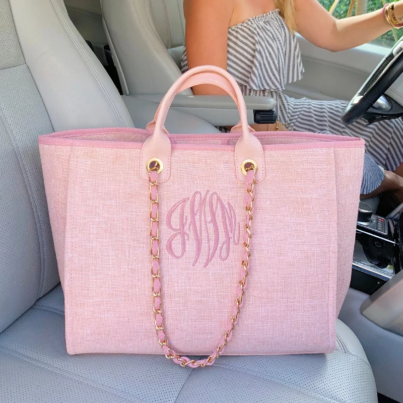 Monogram Gabby Tweed Handbag