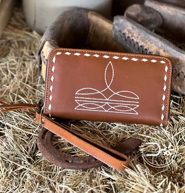 The Ranch Wife’s Boot Stitched Bifold Wallet