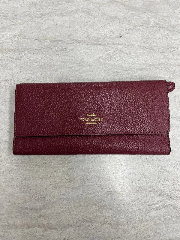 Wallet Designer By Coach, Size: Medium