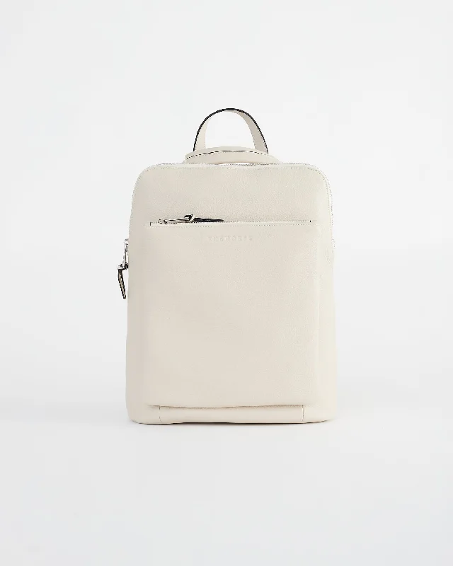 Backpack: Oat Pebbled Leather