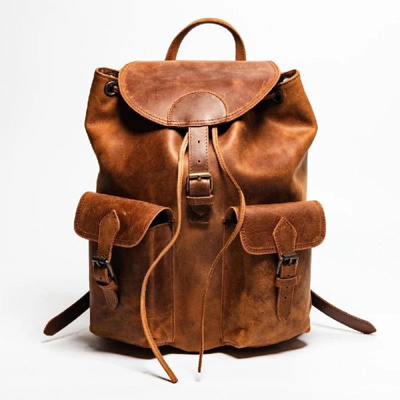 Elegant New Year Party Bags With Flash Sales City Leather Backpack