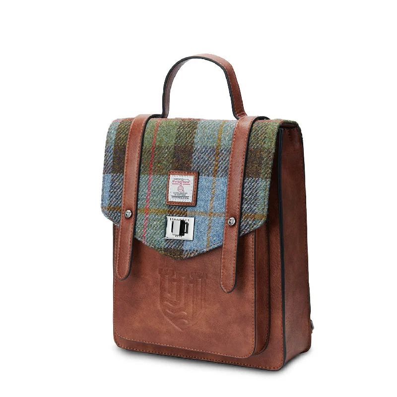 Chestnut-Blue Tartan