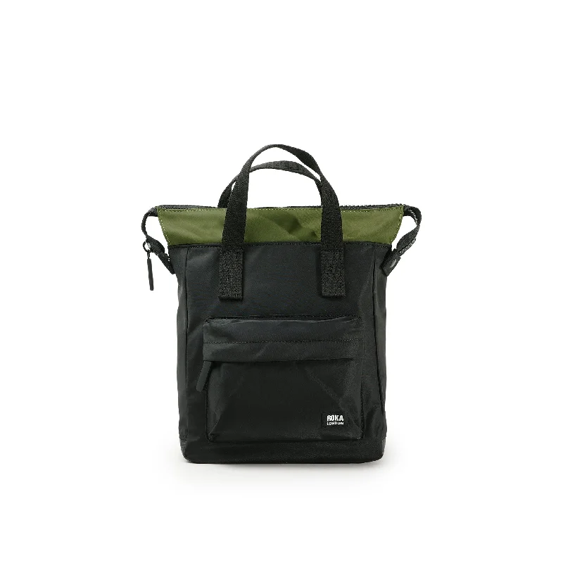 Creative Waste Bantry B Black / Avocado Recycled Nylon