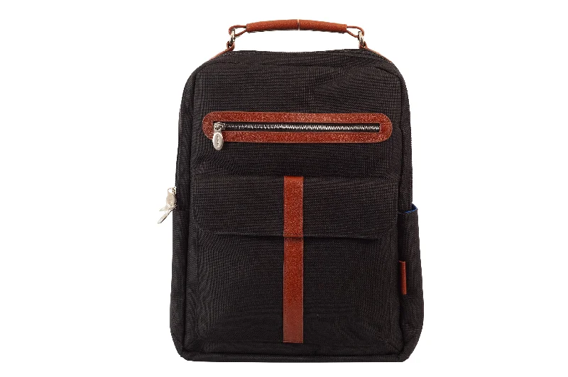 LOGAN | 17” Nylon Two-Tone Laptop Backpack