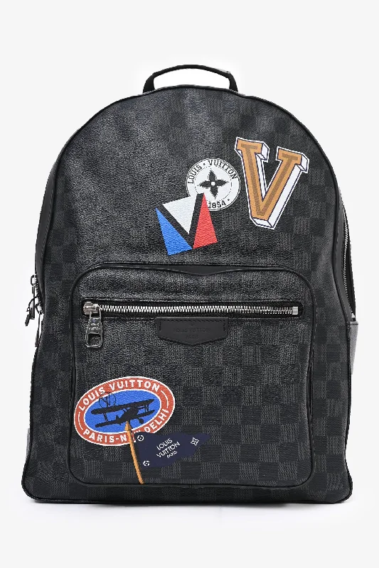 Louis Vuitton 2017 Damier Graphite LV League Backpack