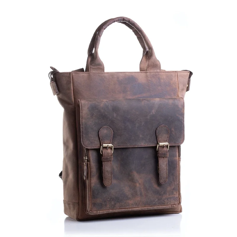 The Marcus Backpack | Leather Laptop Backpack