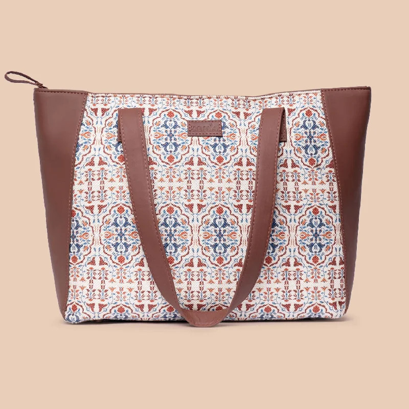 Eco-Friendly And Discounted Bags Agra Floral Side Tote Bag