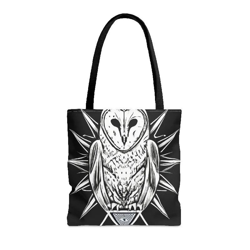 Festival Bags For Concerts And Events All-Seeing Eye Owl Tote