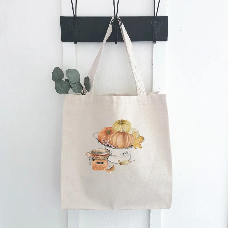 Bags For Free-Spirited And Artistic Styles Chai Pumpkin Bowl - Canvas Tote Bag