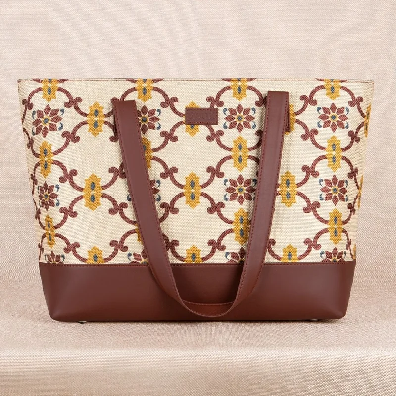 Chandra Mahal Raj Gadi Shoulder Tote Bag