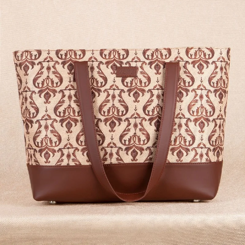 Chhavi Niwas Jhoomar Motif Shoulder Tote Bag