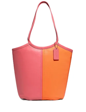 Coach Bea Tote In Colorblock Leather