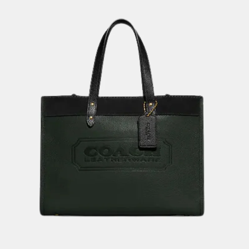 Coach Field Tote 30 In Colorblock With Coach Badge