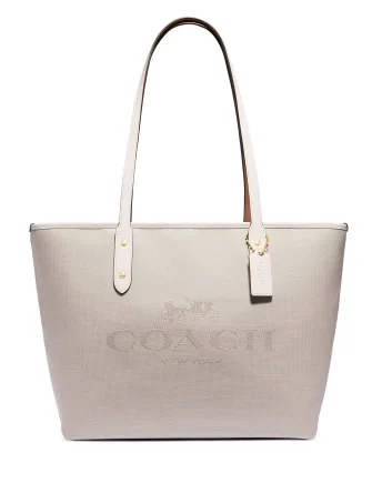 Coach Horse & Carriage Jacquard City Tote