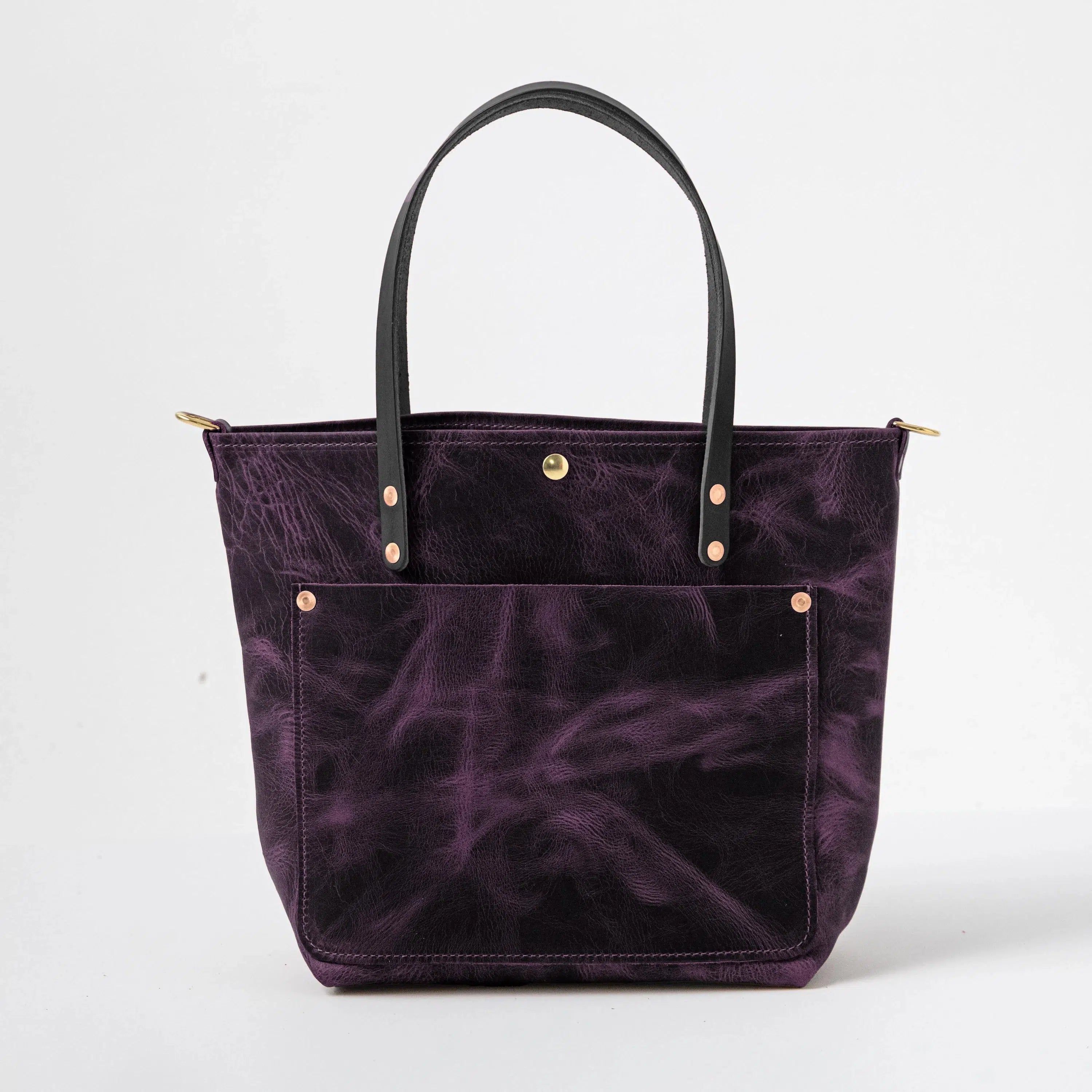 Eco-Friendly Bags With Promotions Glossy Purple Travel Tote Bundle