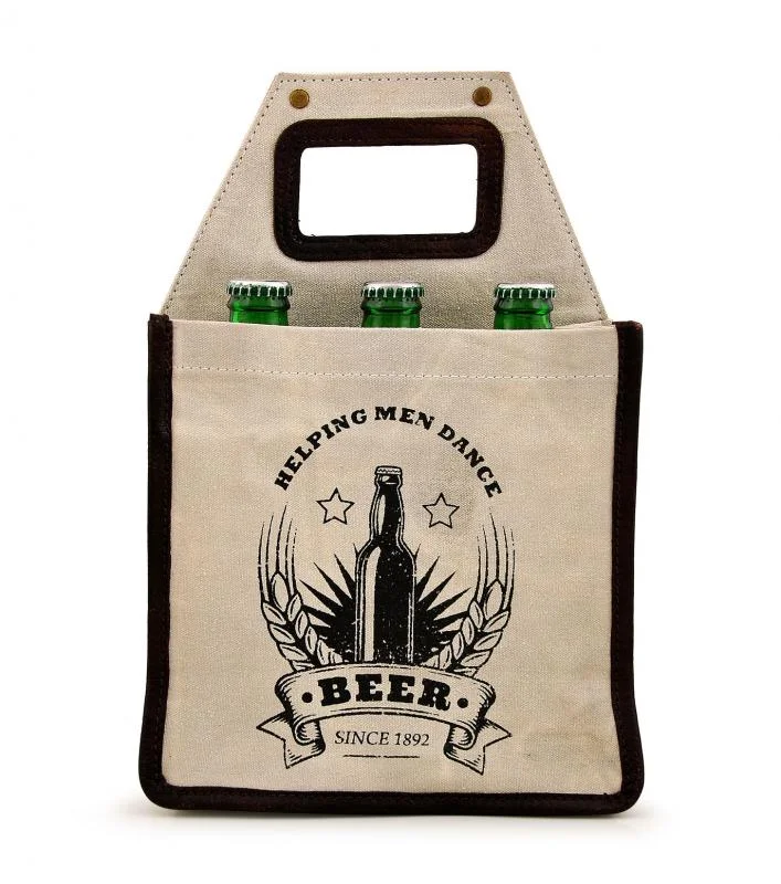 Helping Men Dance 6 Pack Canvas Tote