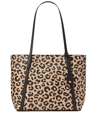 Kate Spade New York Cara Graphic Leopard Large Tote