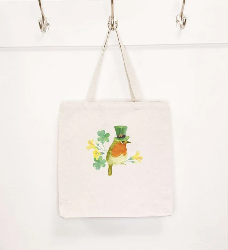 Leprechaun Bird - Canvas Tote Bag