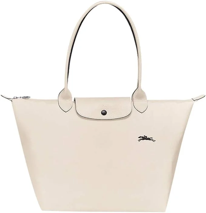 Longchamp Le Pliage Club Shoulder Bag Pink White