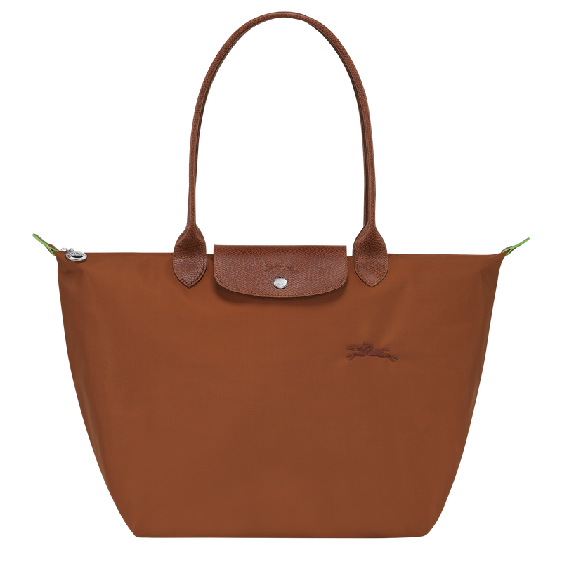 Longchamp Le Pliage Tote Cognac – Recycled Canvas