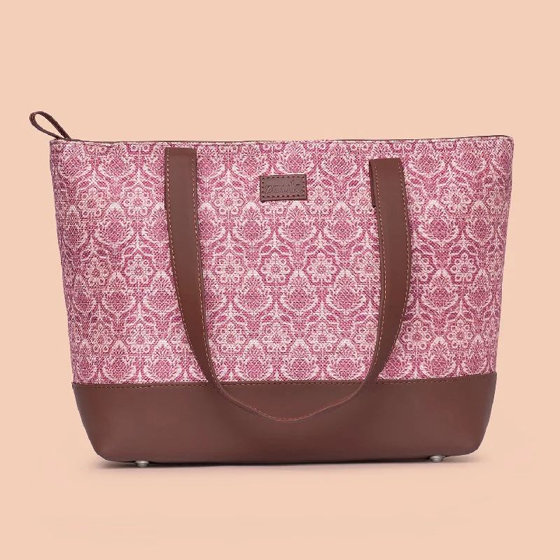 Flash Sale On Premium Bags Madurai Blossom Shoulder Tote Bag
