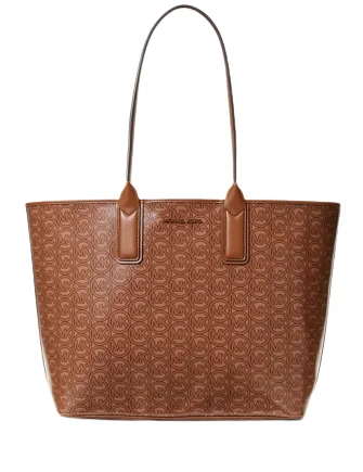 Bold Fashionistas Michael Michael Kors Jodie Large Logo Jacquard Tote Bag