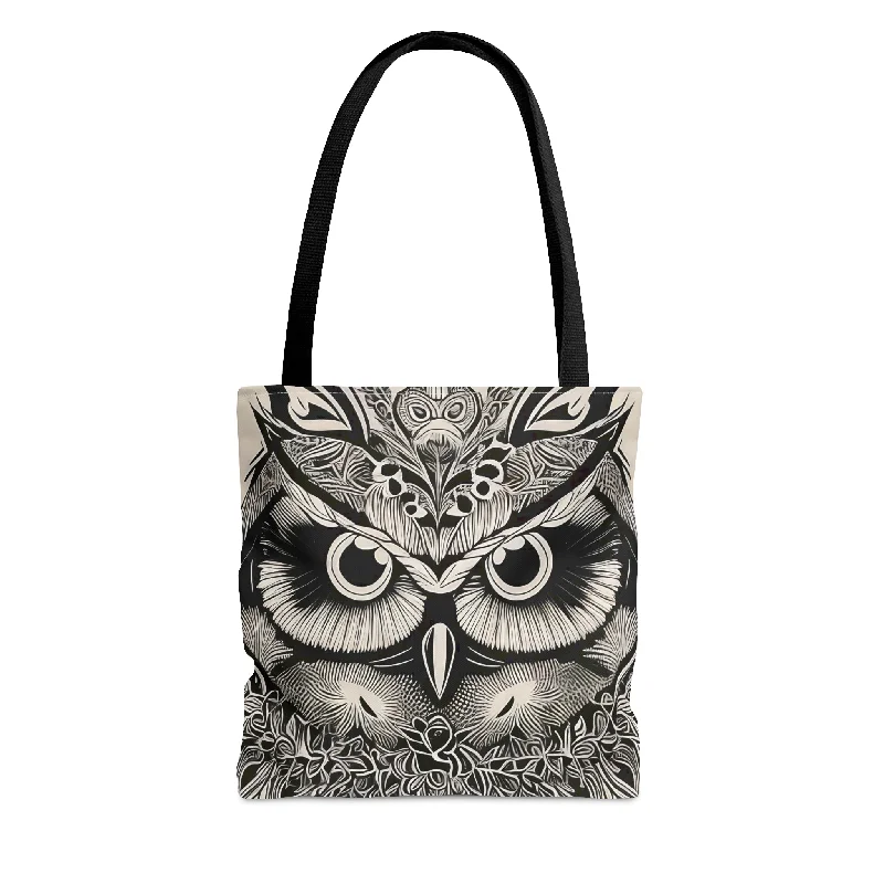 Owl Ink Art Tote