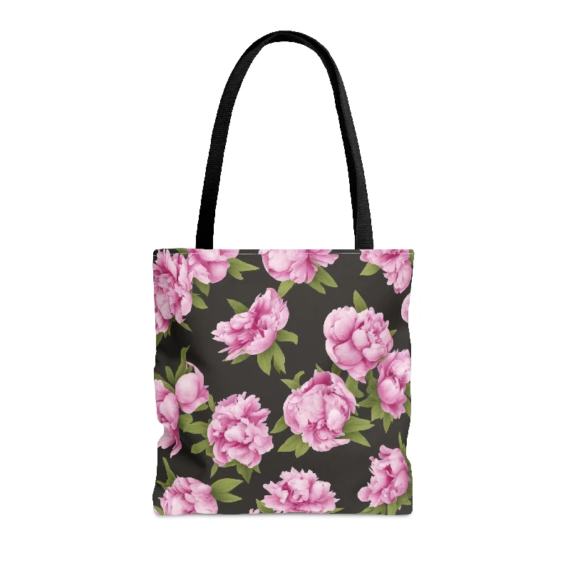 Black Friday Deals On Stylish Handbags Peony Flowers Tote