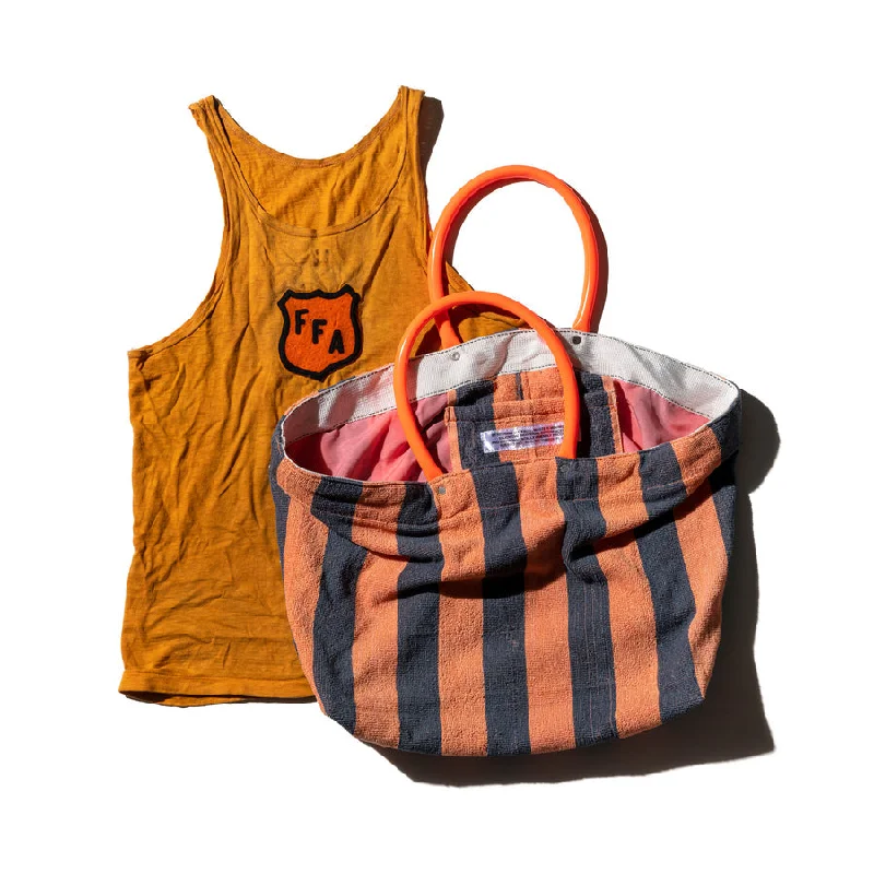 Pool Bag Single Color Lining - Orange and Black