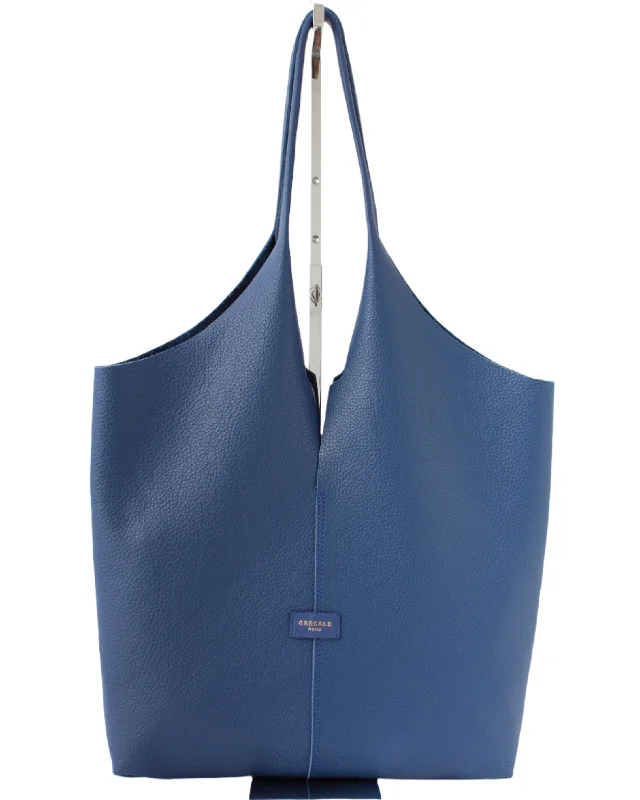 Lightweight And Functional Bags For Travel And Work SIENNA- COBALT BLUE SHOPPING TOTE