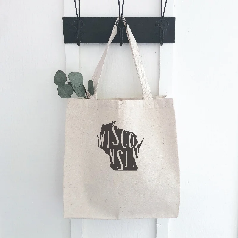 State Art (State Name) - Canvas Tote Bag