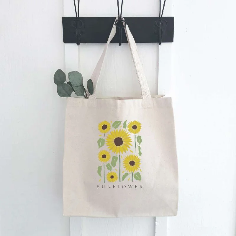 Trendy Festival Bags With Limited-Time Offers Sunflower (Garden Edition) - Canvas Tote Bag