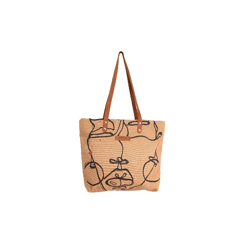 Canvas Tatu Print Dorothy Tote x EndoSquared