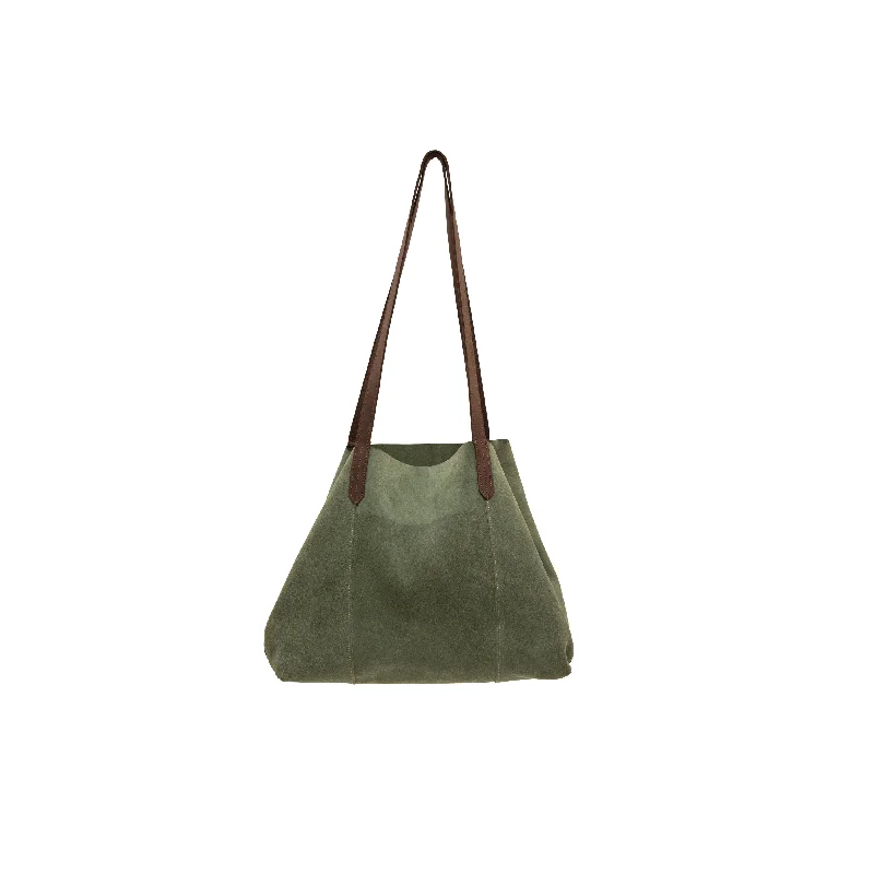 Suede Tote Plain