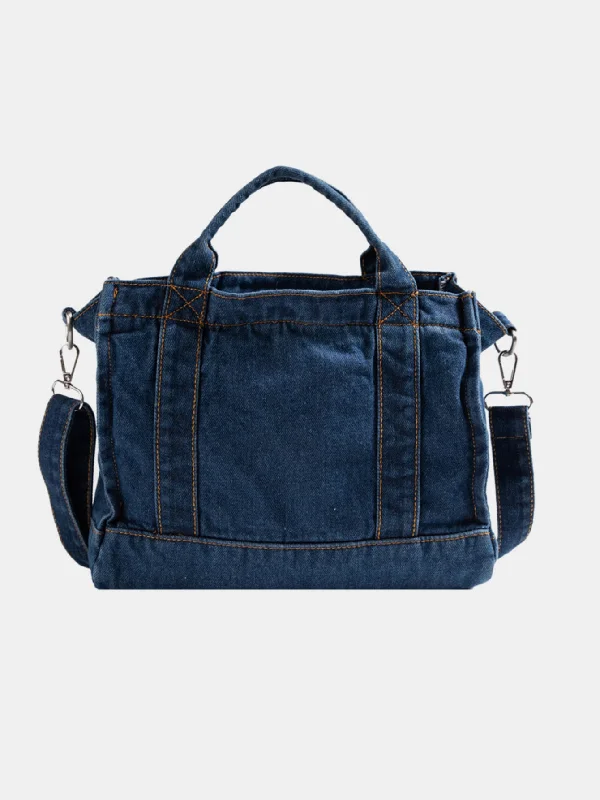Urban Bags For City Life And Streetwear Fashion Denim Shoulder Bag