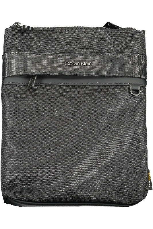 Flash Sale On Premium Bags Calvin Klein Black Polyester Men Shoulder Bag
